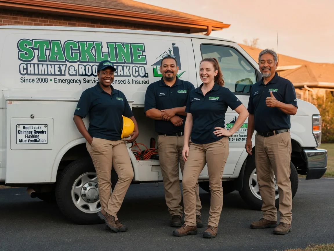 Chimney flashing repair company in Clayton Lake, ME